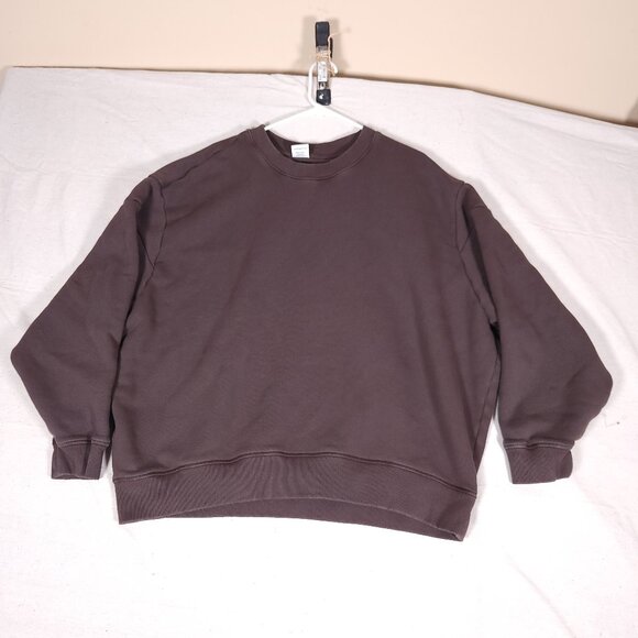 Outdoor Voices Other - Outdoor Voices Organic Cotton Sweatshirt Brown Mens Size 3XL Fleece Pullover